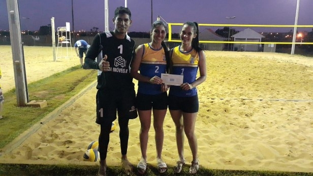 Sul-chapadenses são campeões de etapa do Circuito de Vôlei de Praia em São Gabriel do Oeste