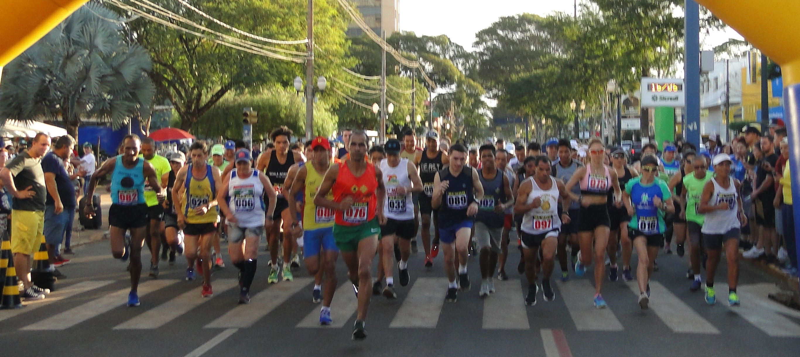 Douradense e campo-grandense vencem 1ª Corrida de São João