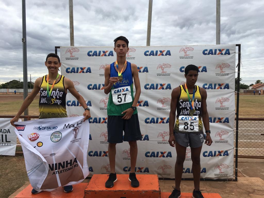 Douradense vence duas provas em Estadual de Atletismo na capital