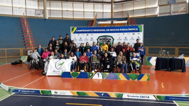 Com duas medalhas de Ouro, MS é campeã Regional de Bocha