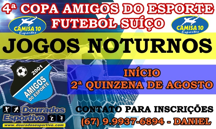 4ª Edição da Copa Amigos do Esportes tem programação definida
