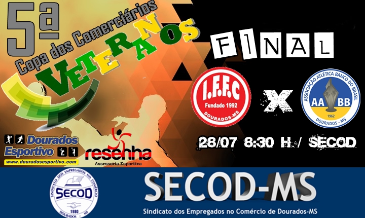 Final da Copa dos Comerciários 2019 de veteranos será neste domingo