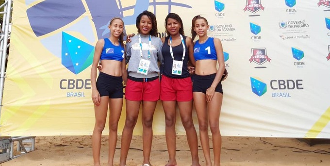 Gêmeas da Sejuvel disputam Brasileiro Escolar de Vôlei de Praia