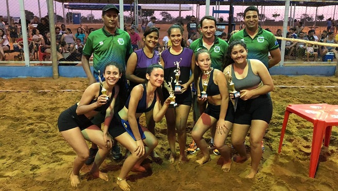 Chapadão do Sul domina pódio do 2º Campeonato de Vôlei de Areia de Paraíso das Águas﻿