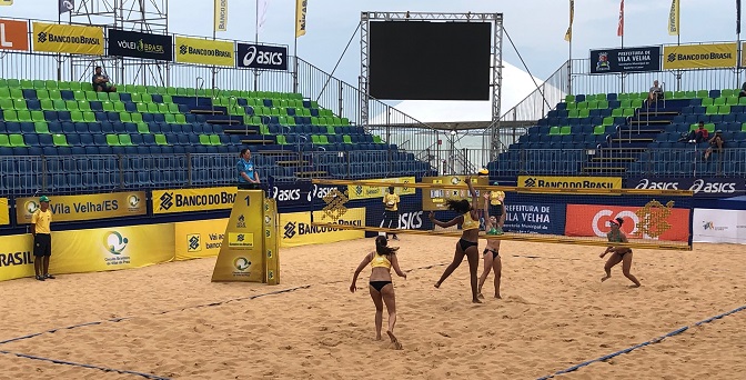 Sul-mato-grossense participa do Open de Vila Velha de Vôlei de Praia