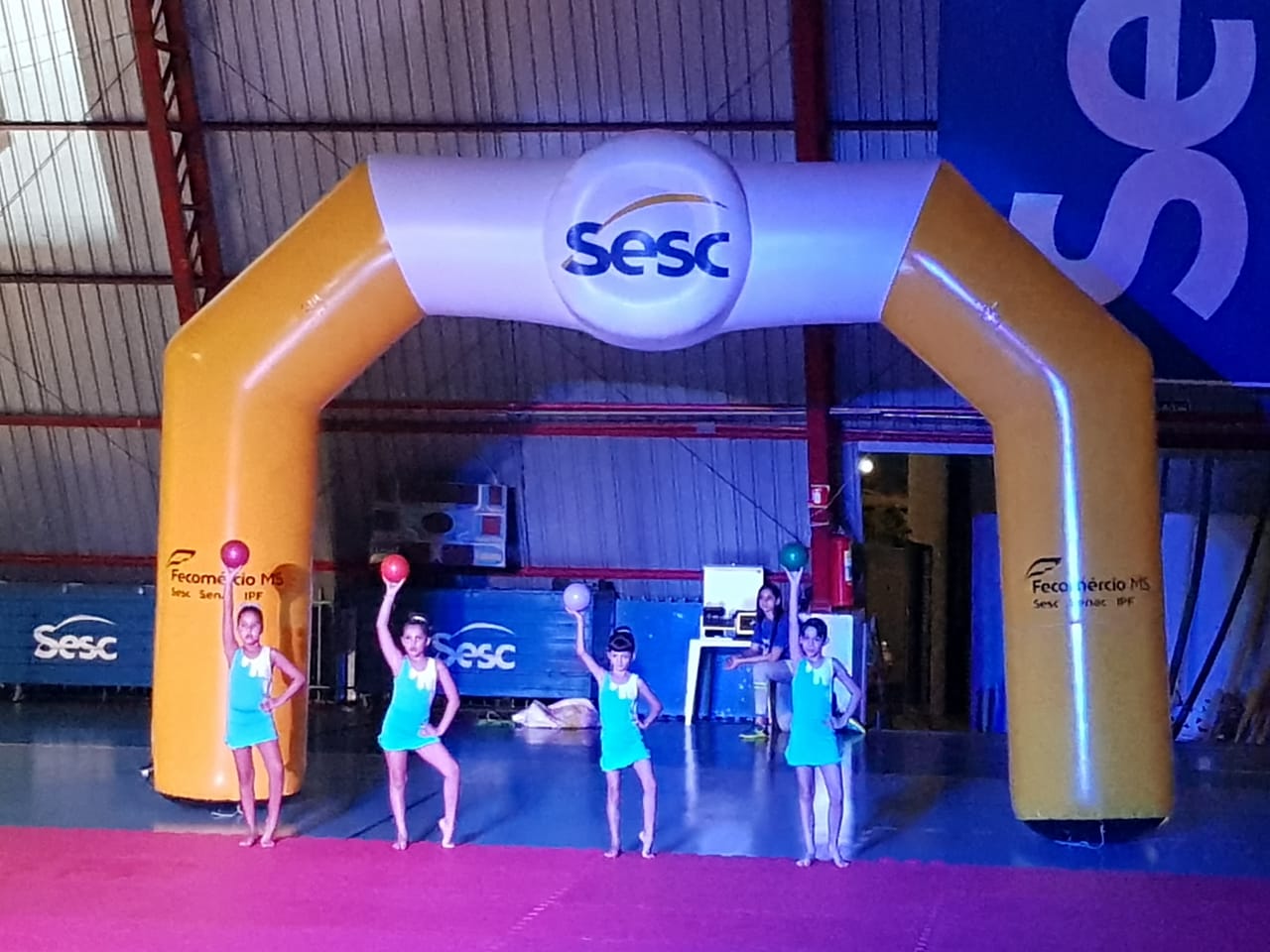 Abertas as inscrições para 2º Encontro Sesc de Ginástica Rítmica