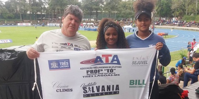 Três-lagoenses ficam entre os 15 melhores do país no atletismo﻿