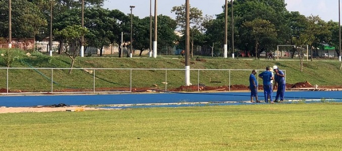 Pista de atletismo de Campo Grande será entregue em janeiro
