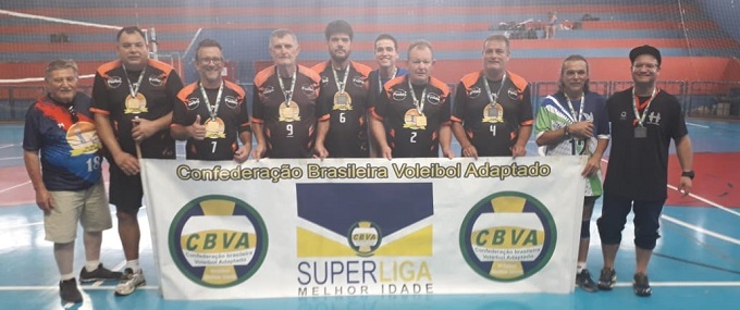 Ponta Porã é bronze no nacional da Superliga de Vôlei Adaptado