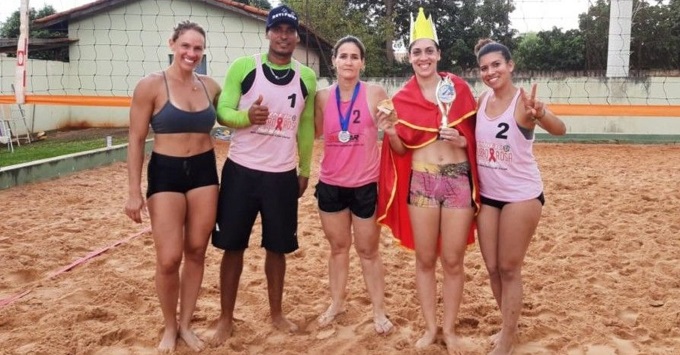 Rainha da Areia é definida no Vôlei de Praia de São Gabriel