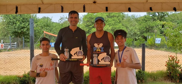 1ª etapa do Estadual de Beach Tennis conhece campeões 