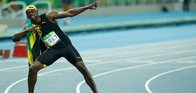 Usain Bolt, homem mais rápido do mundo, é pai pela primeira vez