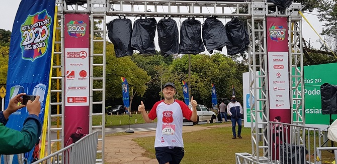 Atletas elogiam segurança e formato da Corrida Digital