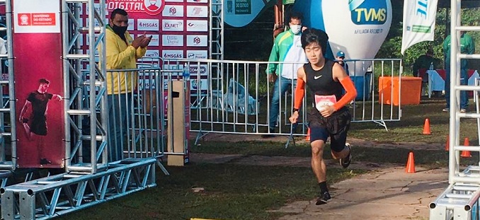 Acadêmico de Odontologia da UFMS é vice na Corrida Digital 
