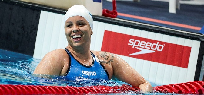 Nadadora Edênia Garcia participa de Live Paralímpica desta terça