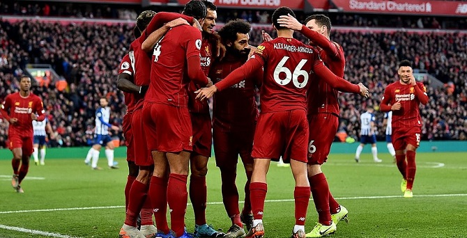 Liverpool conquista campeonato inglês após 30 anos