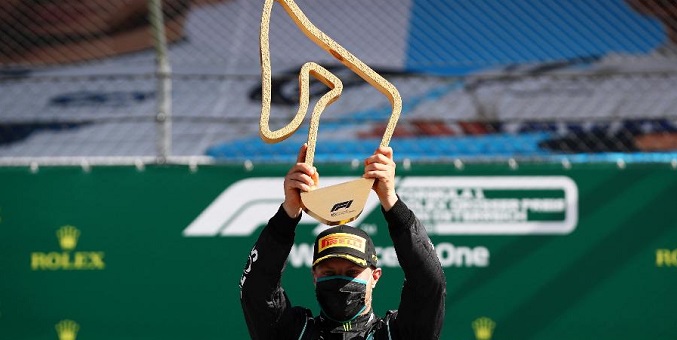 Bottas vence GP da Áustria no retorno da Fórmula 1