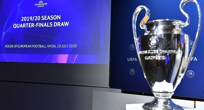 UEFA sorteia confrontos das quartas de final da Champions