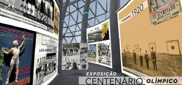 Exposição Centenário Olímpico é inaugurado pelo COB e eMuseu