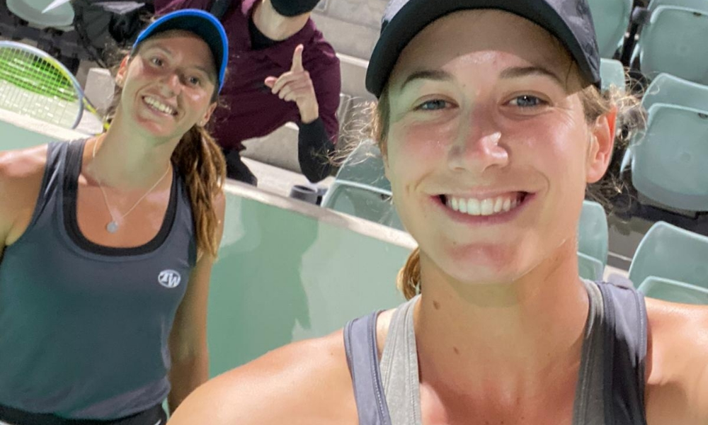 Brasileira fica com a prata nas duplas do  WTA 500 de Abu Dhabi