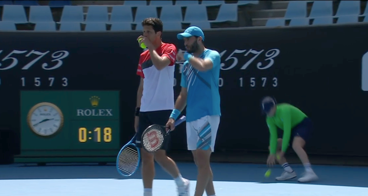 Marcelo Melo vence na estreia das duplas mistas no Australian Open