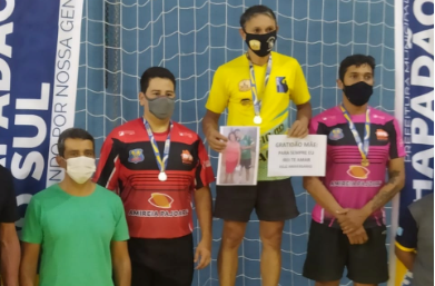 Alcides Cunha é campeão de Tênis de Mesa em Chapadão do Sul
