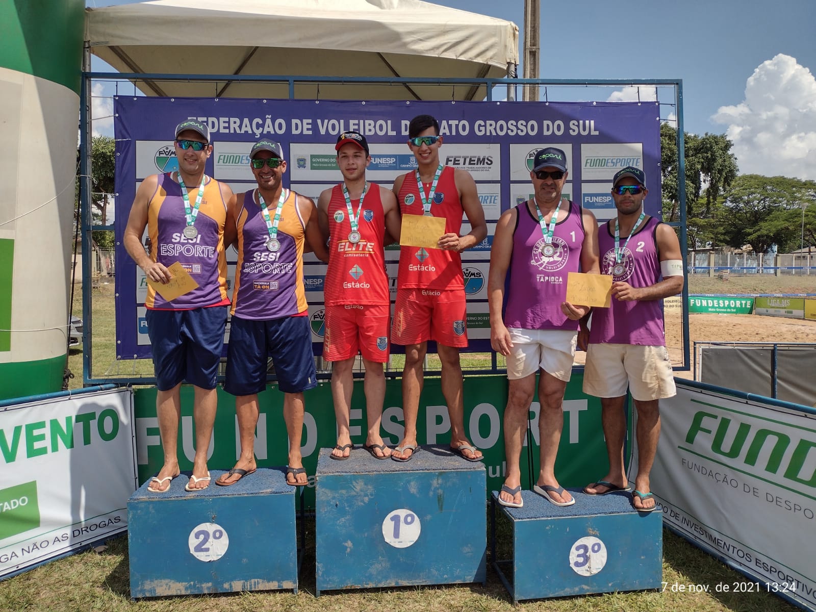 GP de Naviraí de Vôlei de Praia tem campeões de Bela Vista e Campo Grande