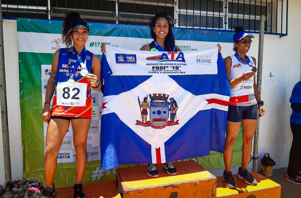 Três lagoas conquista medalhas no estadual de atletismo