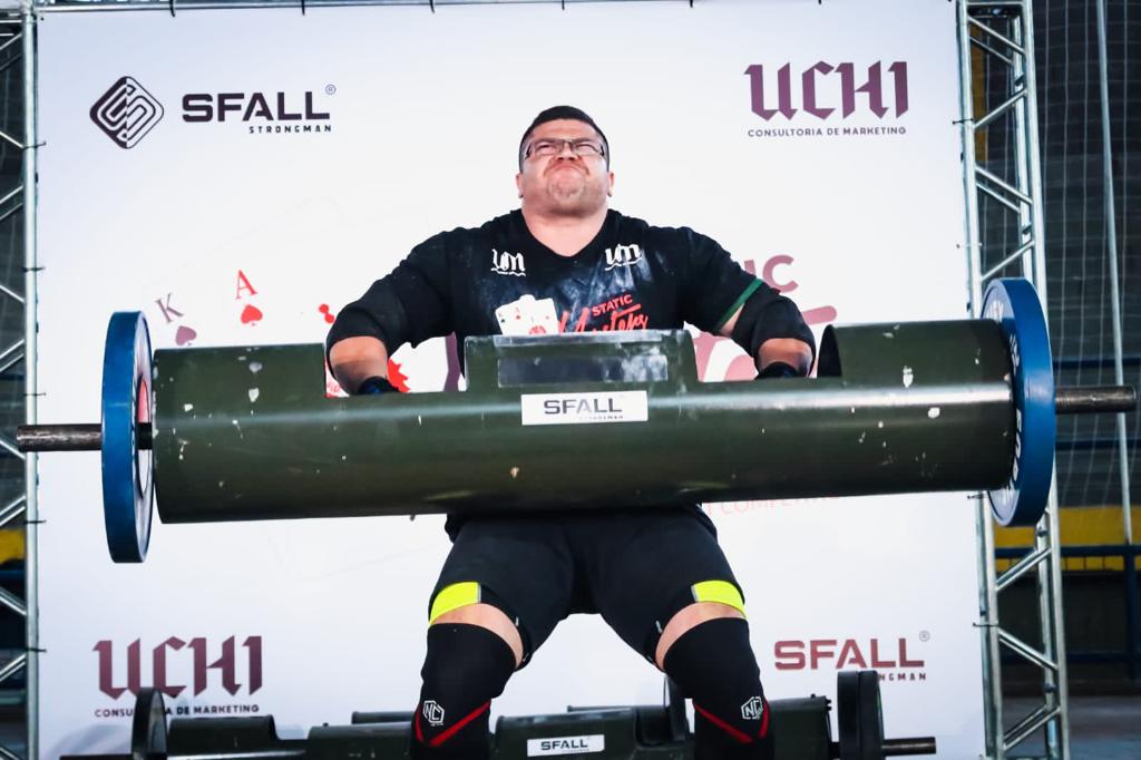 Atleta de 'strongman' representa MS e garante o título na modalidade nacional