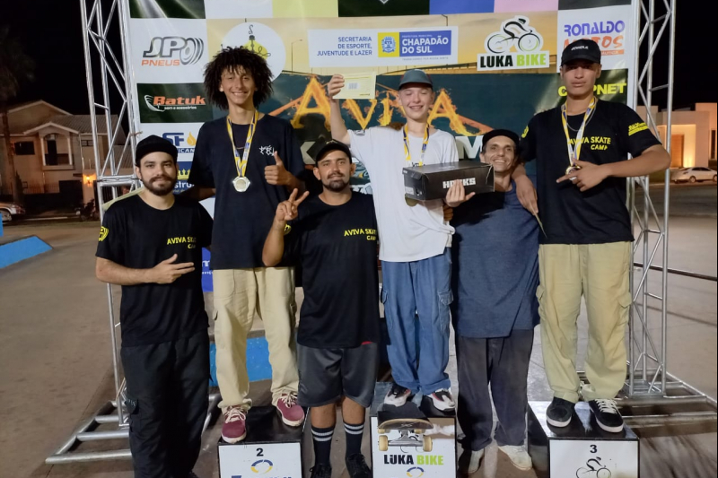 Aviva Skate Camp animou skatistas de Chapadão do Sul