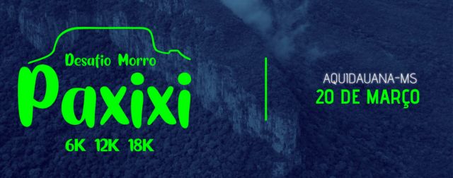 Aquidauana vai sediar a corrida Desafio do Morro do Paxixi