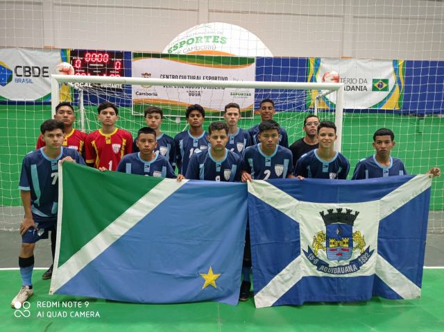 Futsal de Aquidauana disputa Campeonato Brasileiro Escolar
