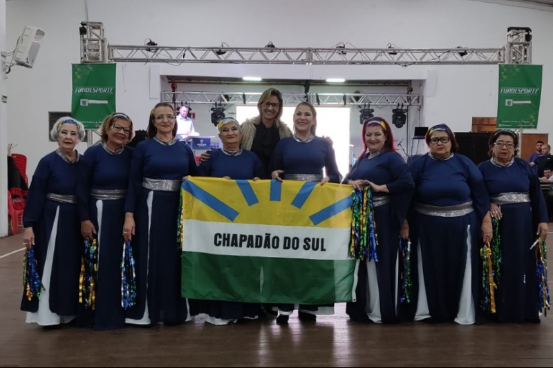Chapadão do Sul é representado por Melhor Idade em evento Estadual