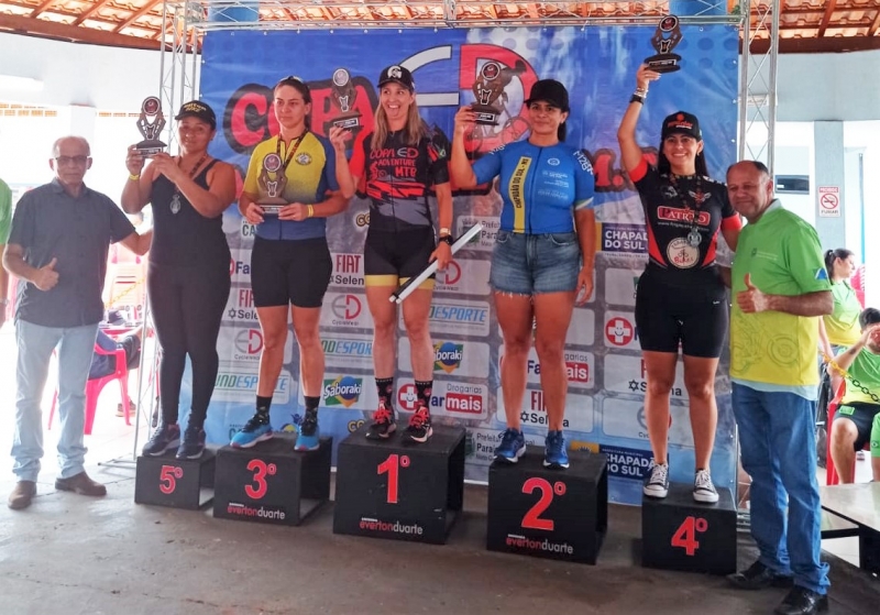 Ciclismo de Aparecida do Taboado participou da 3ª etapa da Copa Adventure