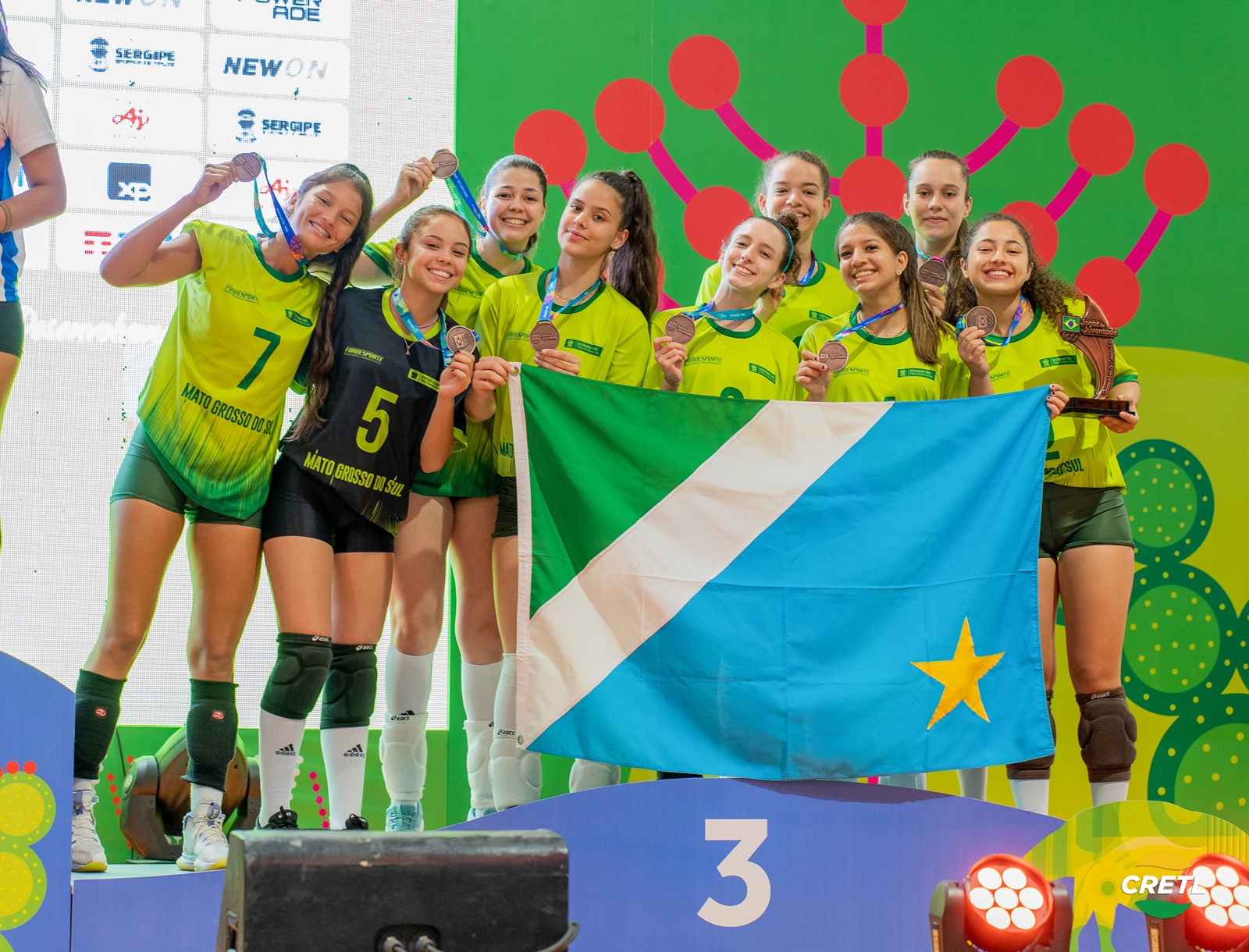 Mato Grosso do Sul bate recorde de medalhas nos Jogos da Juventude