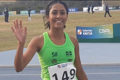 Ana Laura fica entre as melhores atletas no Sub-23 de atletismo