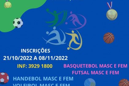 Inscrições para o JATs 2022 de TL encerram dia 08 de novembro