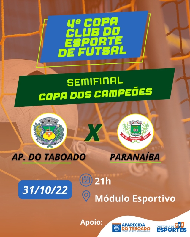 Taboado Futsal está na semifinal da Copa dos Campeões