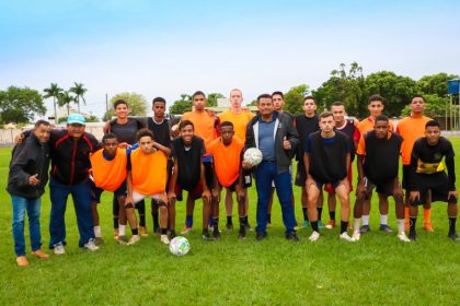 Atletas vão representar TL na fase da Taça das Favelas Sub17 de futebol