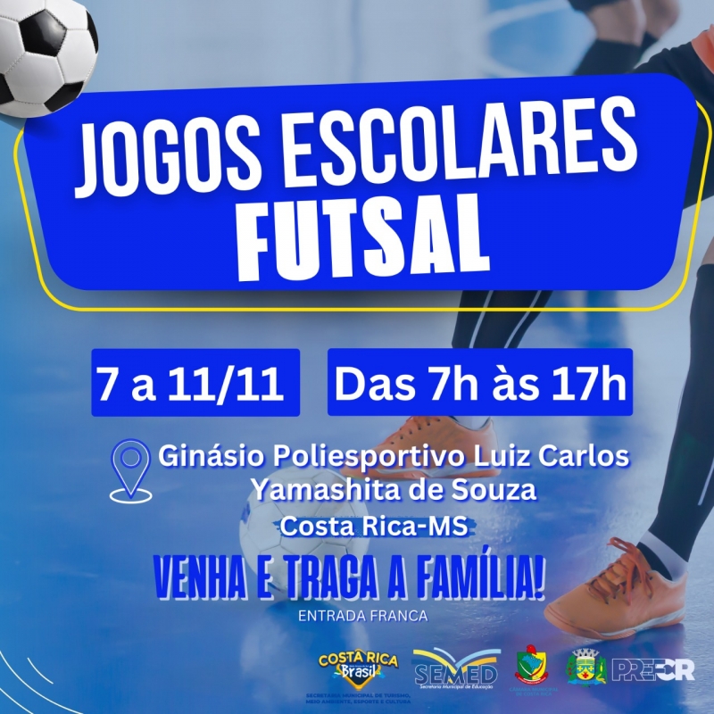 Costa Rica terá a 6ª etapa dos Jogos Escolares 2022 em novembro