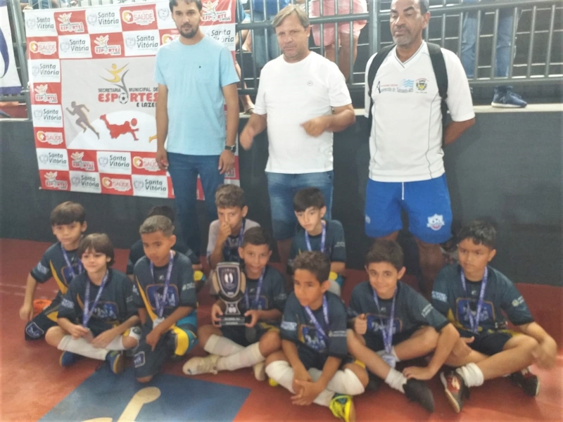 Aparecida do Taboado conquista 2º lugar na Liga Azul de Futsal