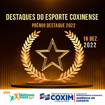 Prefeitura de Coxim vai premiar as personalidades que se destacaram no esporte