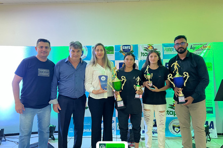 Atletas de Antonio João conquistam o título de campeãs em Estadual