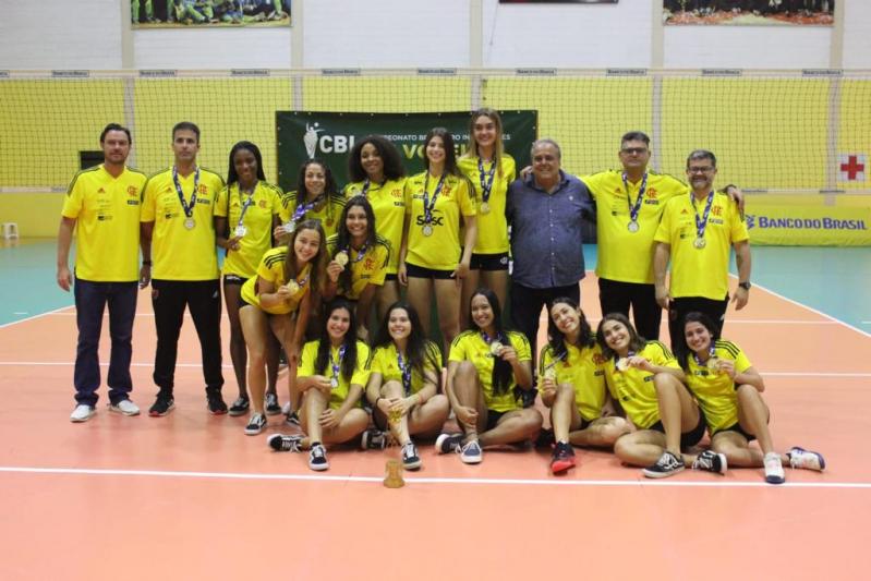 Flamengo é bicampeão do CBI sub-19 feminino de Vôlei