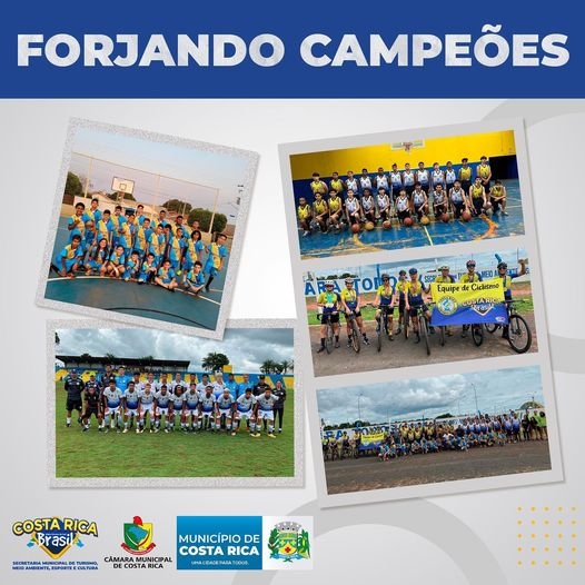 Costa Rica atende mais de 300 alunos no projeto Forjando Campeões