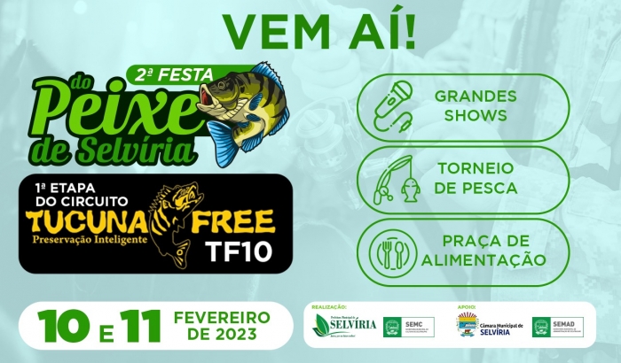2ª Festa do Peixe de Selvíria terá Circuito Nacional de Arremesso