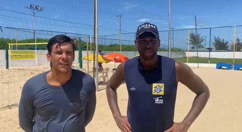 Dupla Evandro/Arthur estreia na segunda etapa do Circuito Sul-Americano