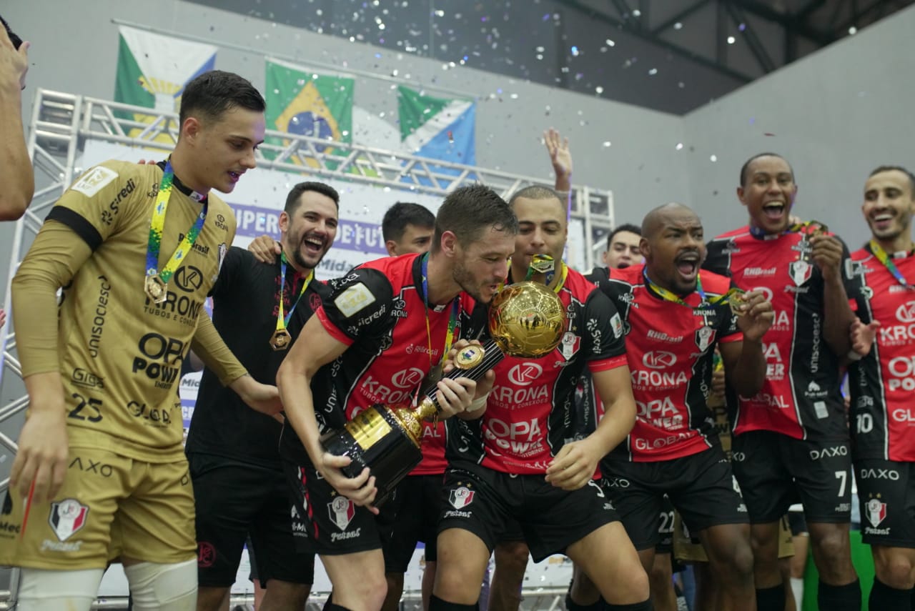 Joinville conquista a Supercopa Masculina de Futsal de Maracaju
