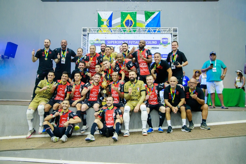 Com grandes jogos, a Supercopa de Futsal levou bom público a Maracaju