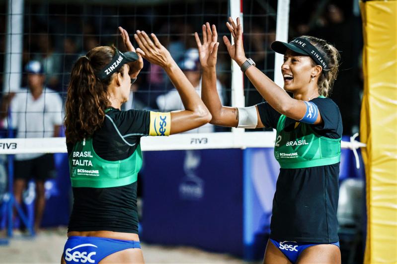 Talita e Thâmela tentam repetir pódios na etapa Elite do Circuito Mundial